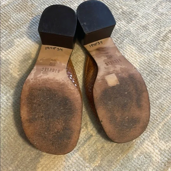 Nickels Brown Mules Classic Leather Design - Picture 6 of 6